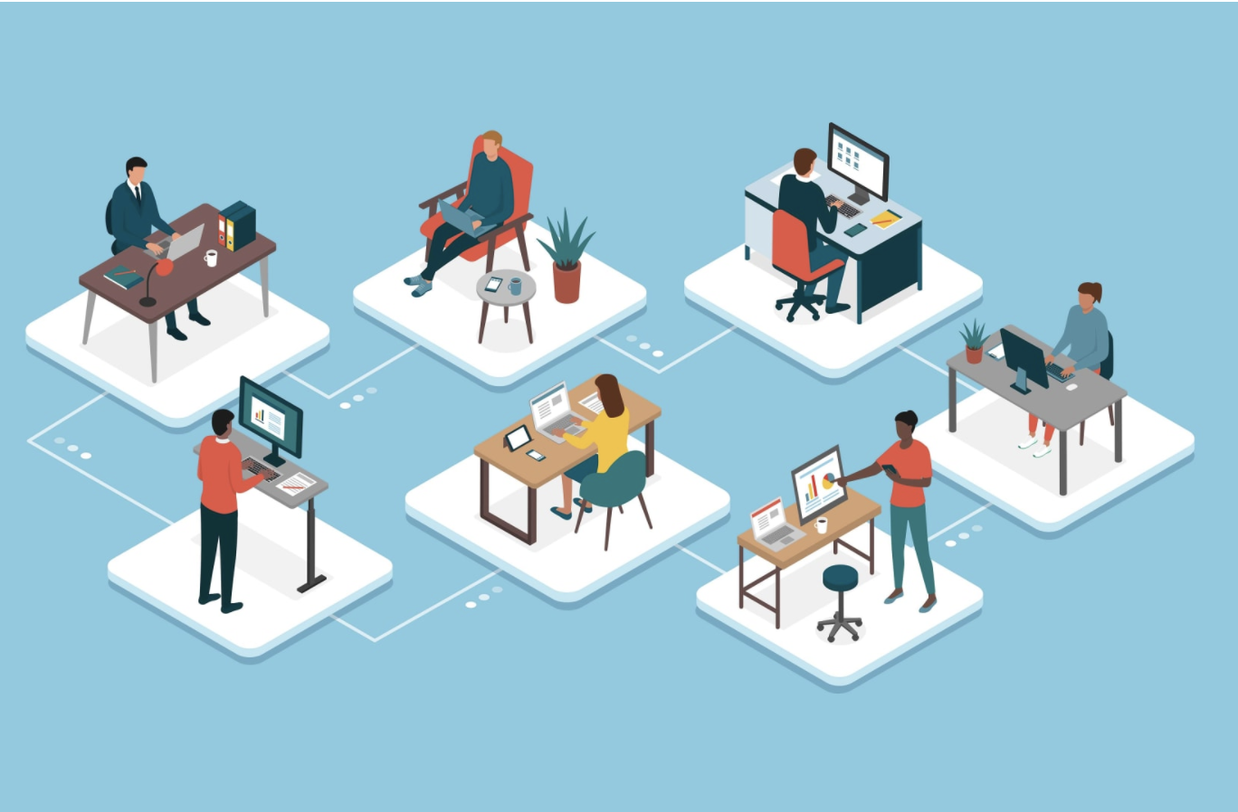 Hybrid-first cân bằng tương tác trực tiếp và linh hoạt trong mô hình remote vs hybrid